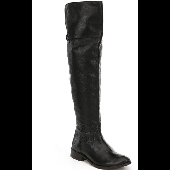 Frye Shoes - FRYE. New.Shirley BLACK over the knee.Tall Rider.